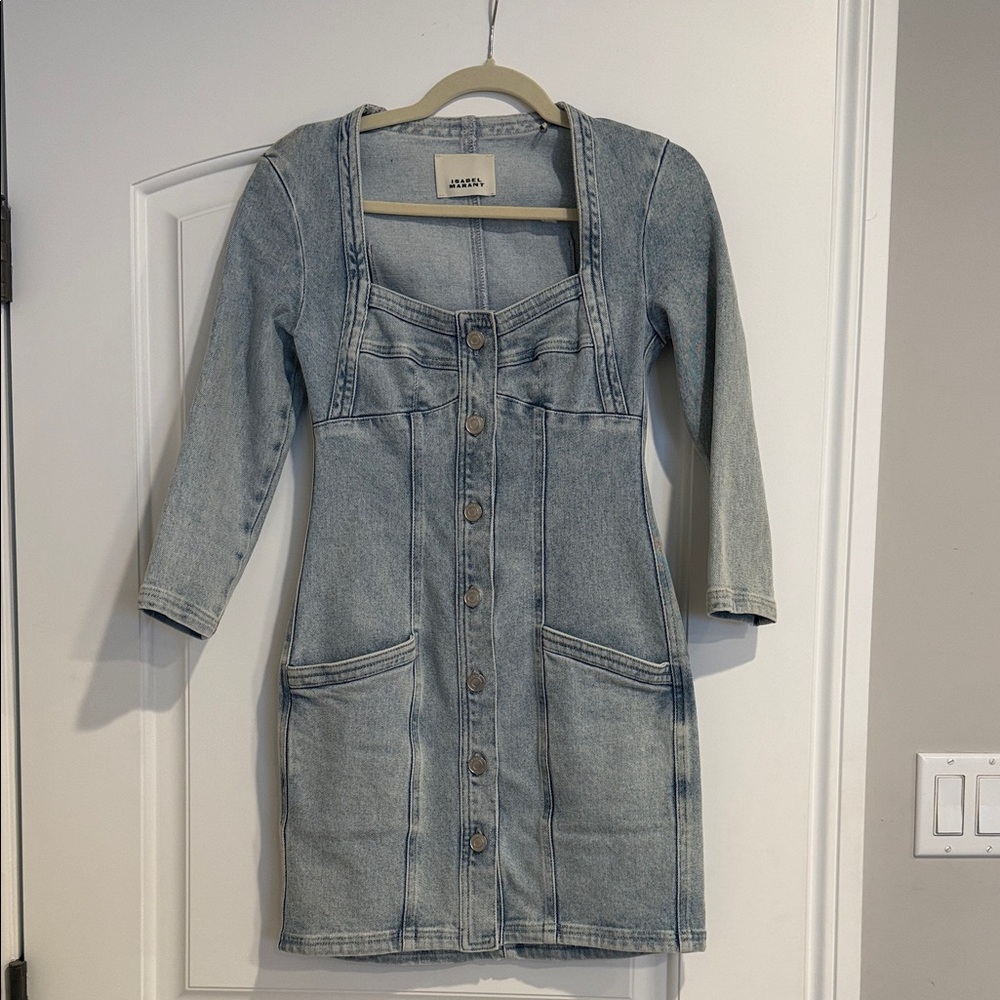 Isabel Marant Vona denim dress